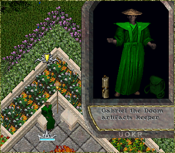Ultima Online: Gabriel the Doom Artifacts Keeper