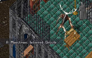 Ultima Online.  Bedlam:     Monstrous Interred Grizzle, II 