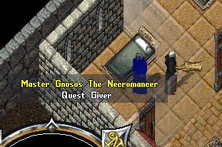 Ultima Online.  Bedlam: Master Gnosos the Necromancer