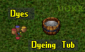 Ultima Online. Dye and Dyeing Tub