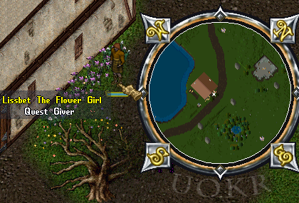 Ultima Online: Lissbet The Flower Girl