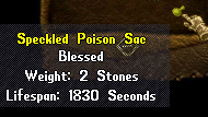 Ultima Online: Stygian Abyss: Speckled Poison Sac