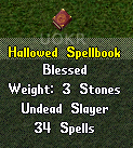 Ultima Online: Hallowed Spellbook for Mage