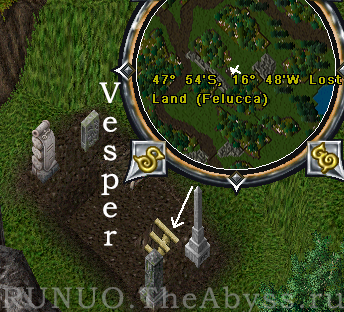 Ultima Online: Lost Land - exit from Vesper